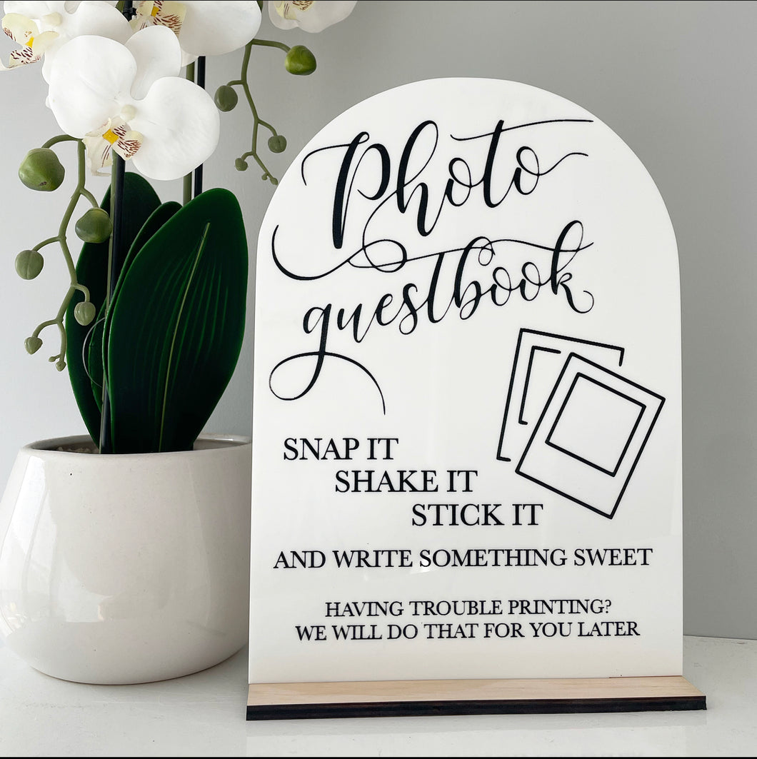 Guestbook Signage