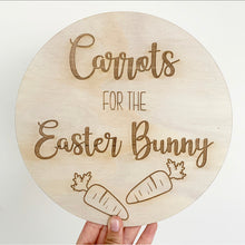 Load image into Gallery viewer, Easter Bunny Carrot Board
