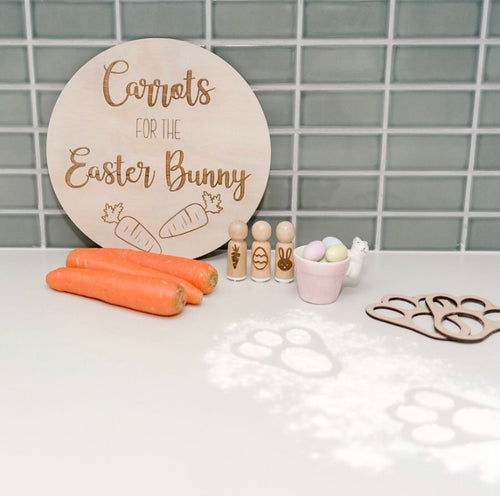 Easter Bunny Carrot Board